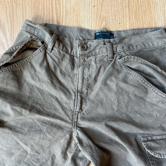 ASOS Low Rise Utility Cargo Pants in Mushroom - Picture 12 of 15